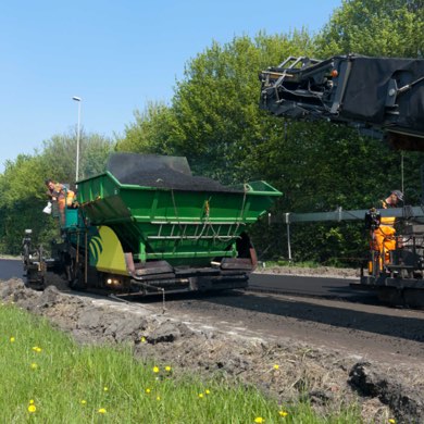 De gehaktbal was erbij